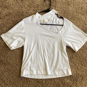 Truly Madly Deeply (Urban Outfitters) crop and keyhole shirt (XS)